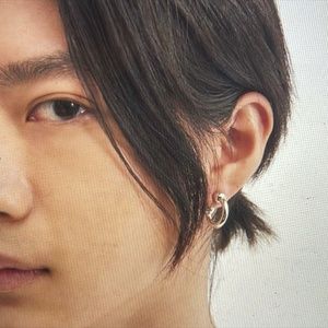 Justin Clenquet Devon sense silver earrings